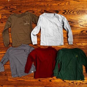 Boys Long Sleeve T-Shirt Bundle - All Size 2T